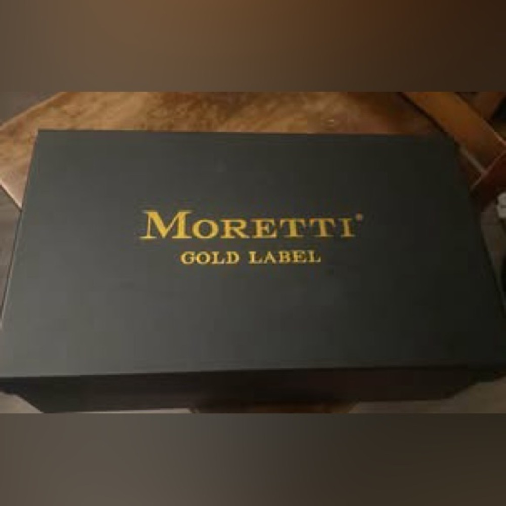 NasonMoretti Black Loafers Box with Gold Label